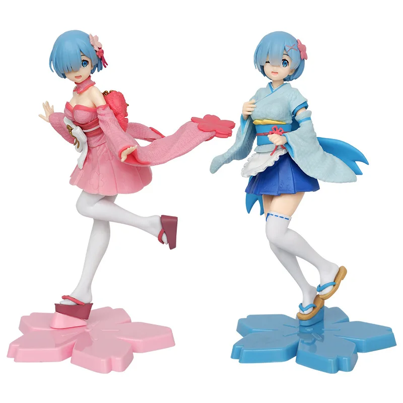 

Re Life In A Different World From Zero Action Figure 14cm Rem Model Dolls Toys Gift for Children New Anime Peripherals Ornaments