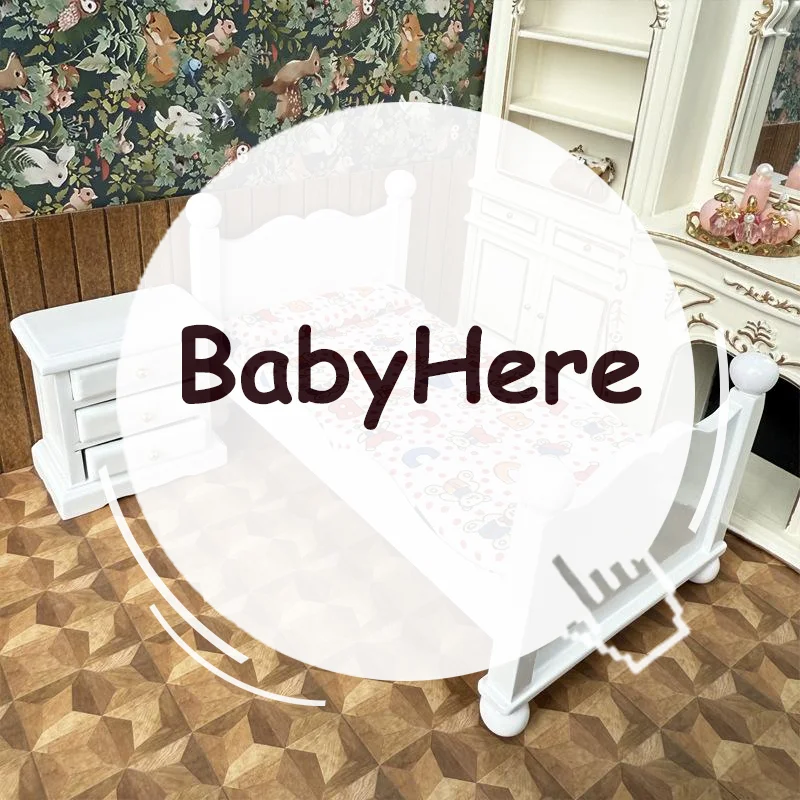 1:12 casa de bonecas em miniatura, cama de solteiro de madeira, conjunto de mesa de cabeceira, modelo, acessórios para decoração de casa de boneca, brinquedo infantil para brincar de fingir