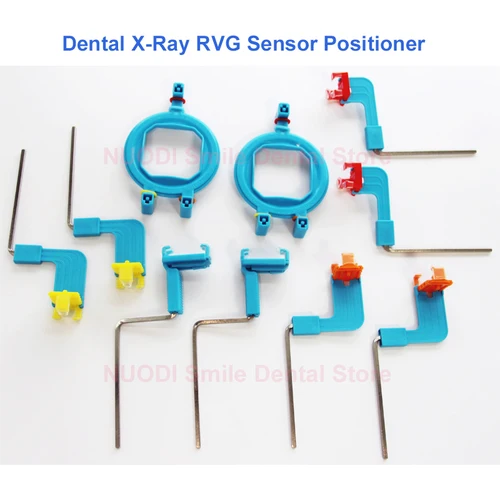 Imagen 2 del producto 10 unids/set Dental Digital Sensor de rayos X posicionador localizador laboratorio Dental película de rayos X soporte de Sensor RVG sistema de posicionamiento herramienta de dentista