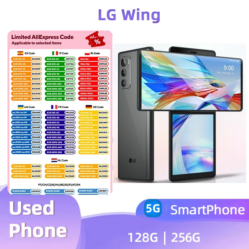 LG Wing 5G: La Rivoluzione del Telefono con Schermo Doppio per Chi Cerca Innovazione e Prestazioni