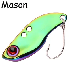 Metal VIB Fishing Lures 2.5g 3.5g 5g Sinking Mini Artificial Hard Bait Jig Trout Sequins Trembling Wobbler Pesca Fishing Tackle