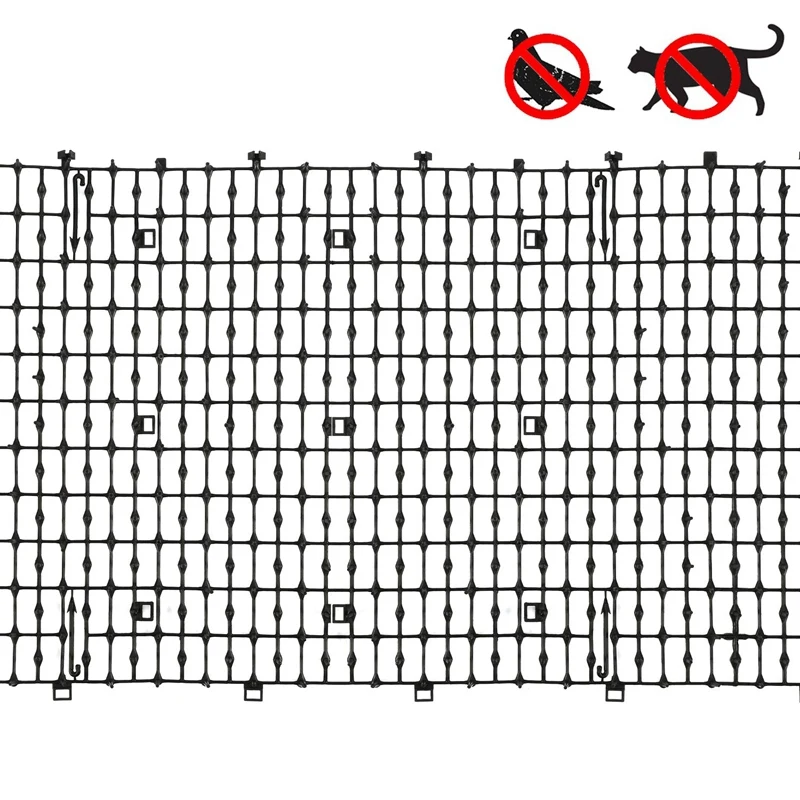 Ogrodowa mata do odpychania psów i kotów materiały zewnętrzne koty i psy mata z plastikowym kolcem chroniąca koty i psy przed kopaniem