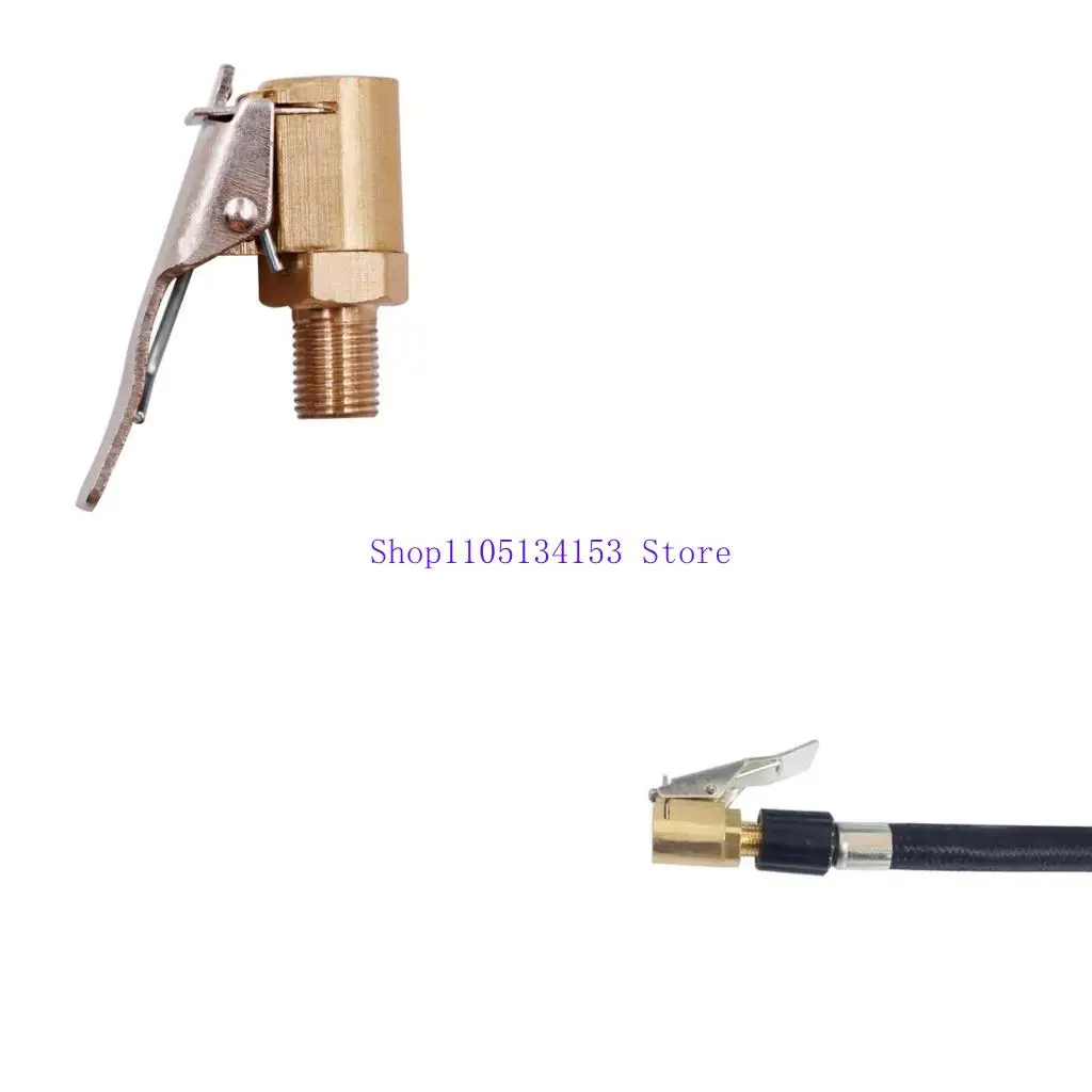 

hg89 8mm Car Tire Inflator Nozzle Chuck Tyre Inflator Quick Clip