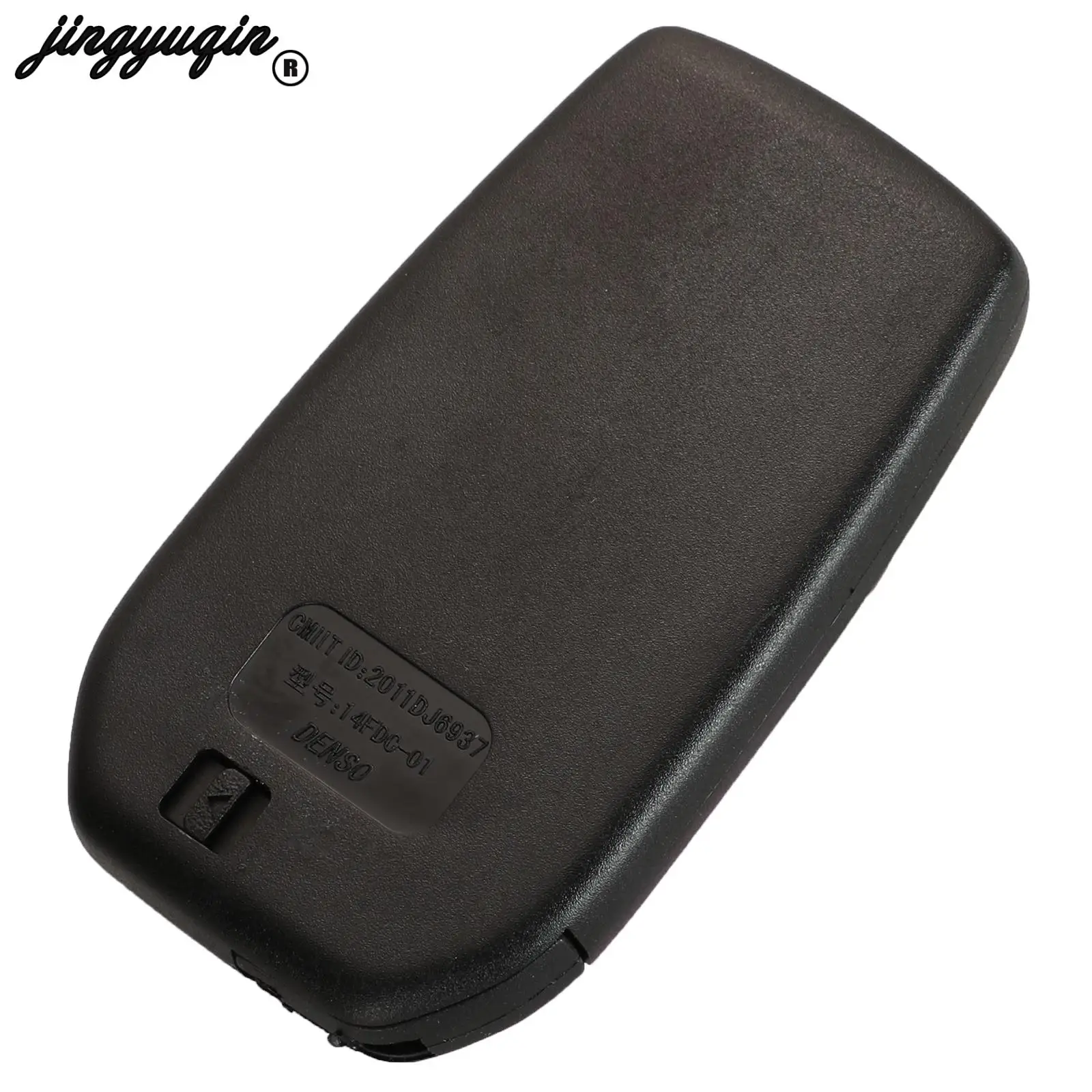 jingyuqin Upgrade Replacement Shell Smart Remote Key Case Fob 4/5 Buttons For Toyota Previa Alphard Prius With TOY48 Blade
