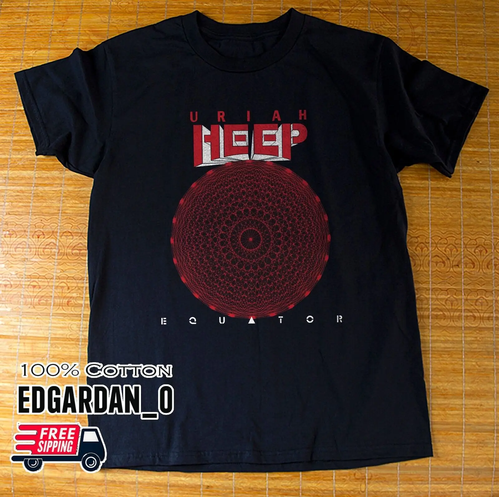 

Uriah Heep Equator Black Unisex T-Shirt
