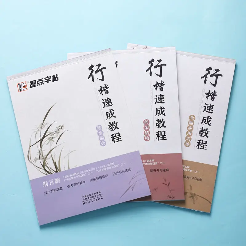 Ink Point Jing Xiao Peng Xingkai Quick Copybook Beginners Entry College Students Calligraphy Practice Adults