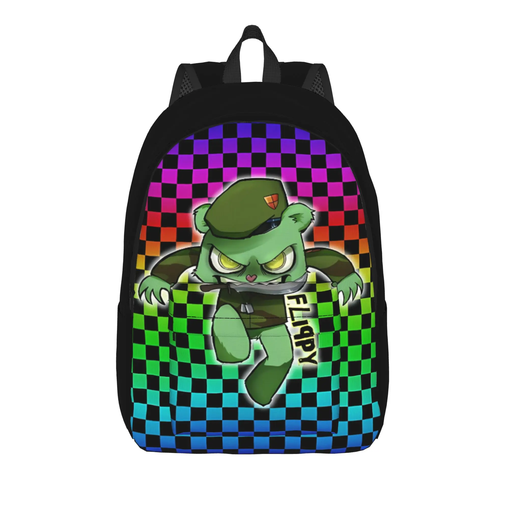 Happy Tree Friends Bookbag Back to School Season Fliqpy Chibi Sticker  Versatile Backpack
