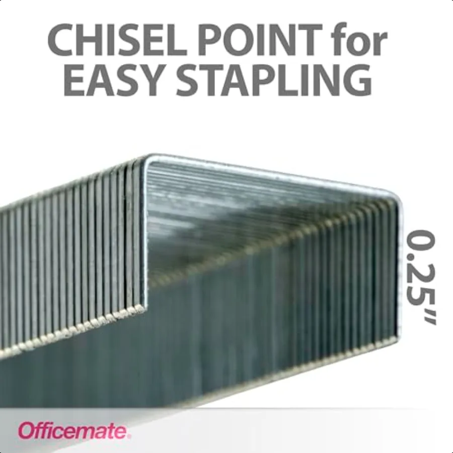 Grampos padrão Officemate 5 caixas de uso geral caixa de grampos 5000 91925