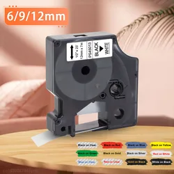 45013 Compatibele Dymo D1 Tape 45013 40913 43613 45010 45018 45022 6/9/12Mm Label Tape Voor Dymo Labelmanager 160 280 Label Maker