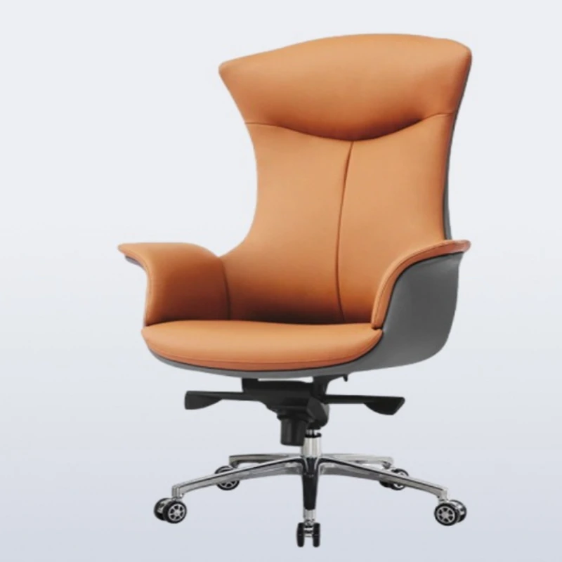 Boss Chair Comfortable Sedentary Ergonomic Leather Chair Business Household