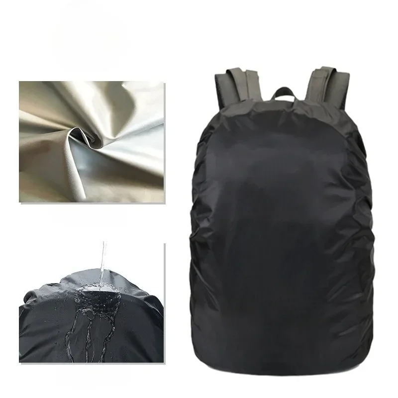 Outdoor Hiking Camping Backpack Cover 25/35/60/70L Waterproof  Dustproof  Sun-Protected Bag Shield with Rain Cap