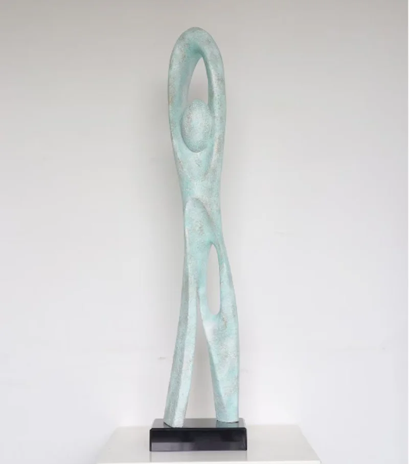 Patung Abstrak Mewah untuk Dekorasi Ruang Model, Klub, dan Lobi Hotel Wabi Sand Wind