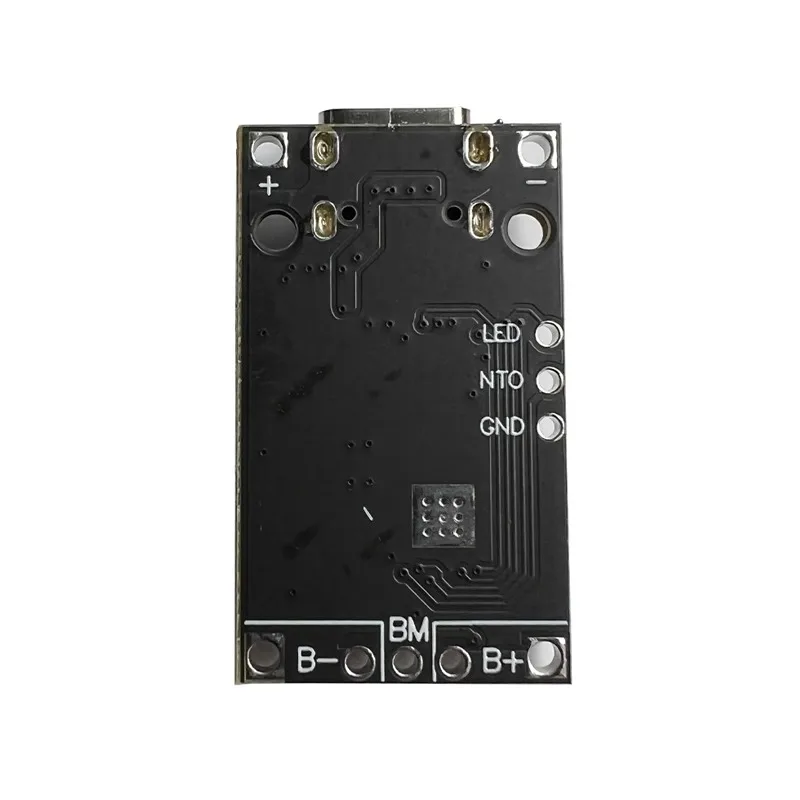 Type-C USB 2-3S BMS 15W 8.4V 12.6V 1.5A lithium battery charging boost module with equalization support and fast charging indica