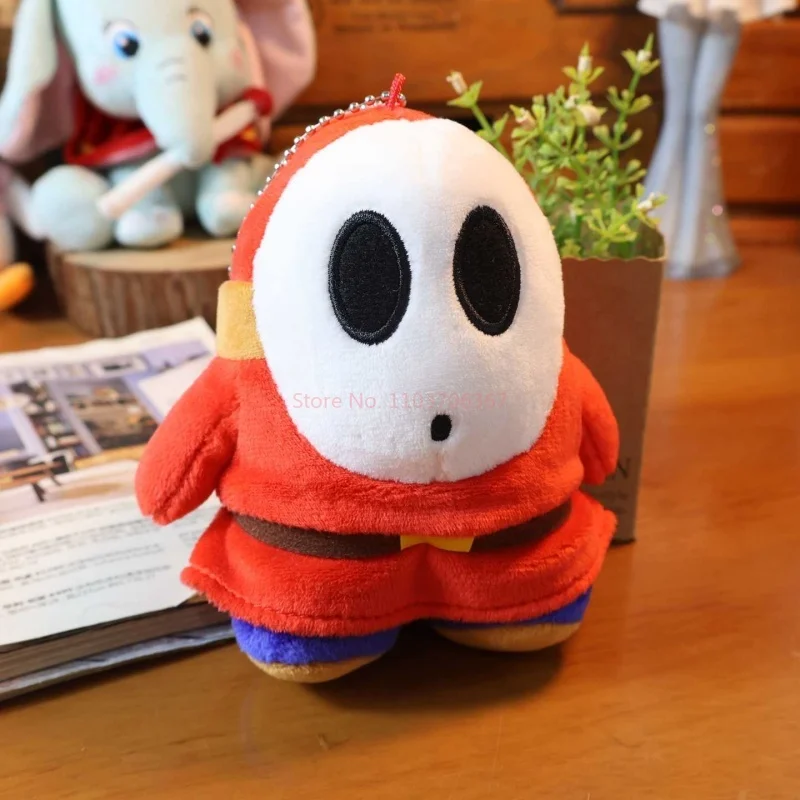 Urocza pluszowa maskotka Mario, przenośna, 15 cm, zabawka anime, kolekcja, mała zawieszka do plecaka, prezent świąteczny dla chłopca.