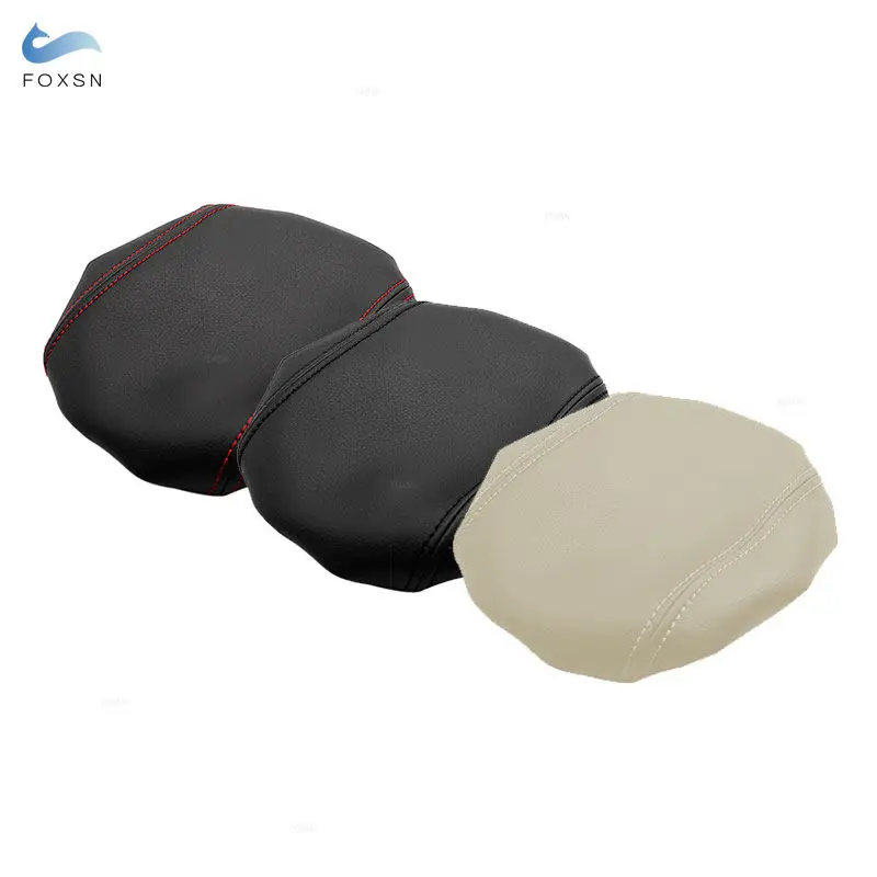 Microfiber Leather Armrest Cover For Toyota Land Cruiser Prado 150 2003-2022 Car Interior Center Console Armrest Box Cover Trim