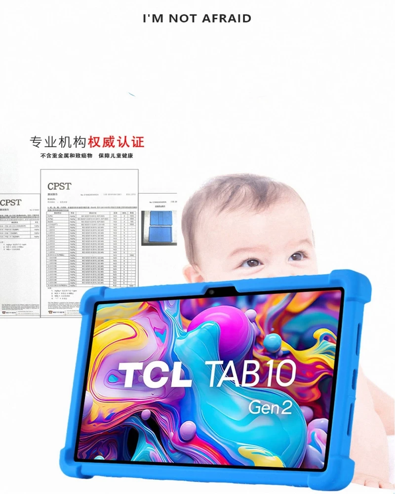 Xiaomi Redmi Pad用の耐衝撃性シリコンケース,4g,8.7インチ,2024