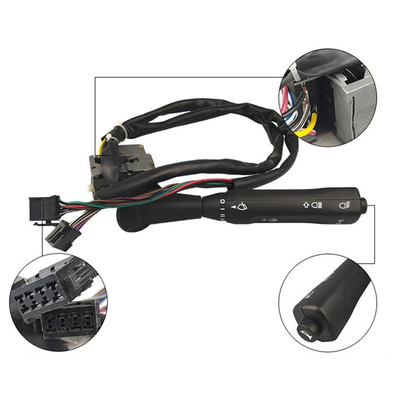 Car Steering Column Switch Steering Column Switch Combination Switches 6555400045 For Mercedes Benz SK/MK/NG-Series 4.61409 24V