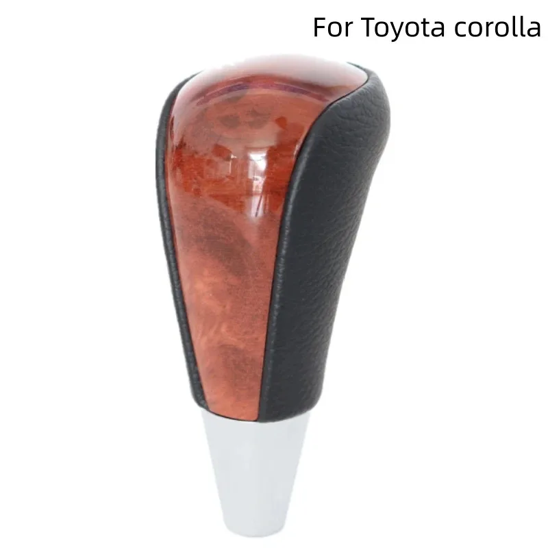 

for Leather Wrapped Gear Shift Headball for Toyota Corolla 4Runner - Shift Lever Handball Replacement Gear Head Cover