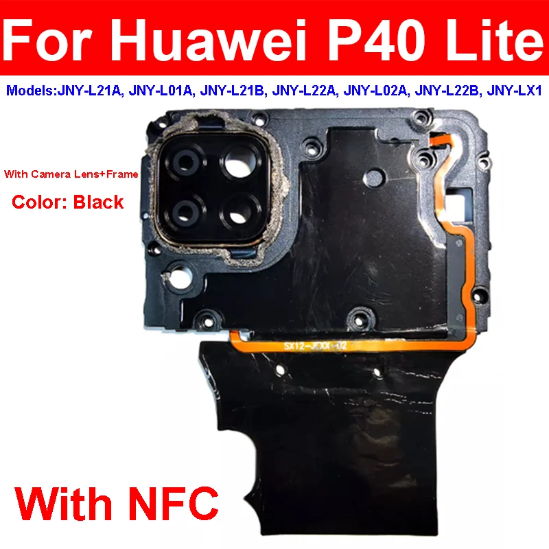Motherboard Cover For Huawei P30 Pro P40 Pro Lite E 4G 5G Small Back Antenna Frame Shell Case Cover on Mainboard Replacement