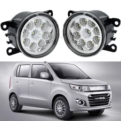 2PCS / LOT NEW Fog Lights LED Driving Light for Suzuki Wagon R  Wagon R Stingray MH23S MH34S 2014 2015 2016 Fog Light Fog Lamp