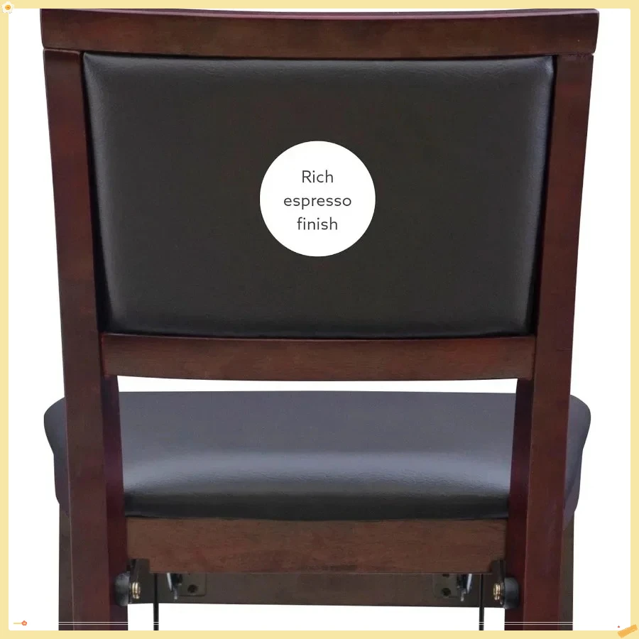 Banqueta dobrável para balcão, 24 polegadas