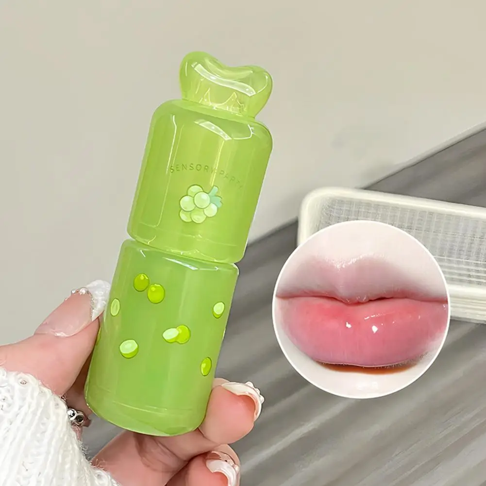 قناع الشفاه المرطب بنكهة الفاواكه بلسم الشفاه يقلل من جفاف الشفاه ويخفف خطوط العناية بالشفاه العميقة والترطيب R3L6