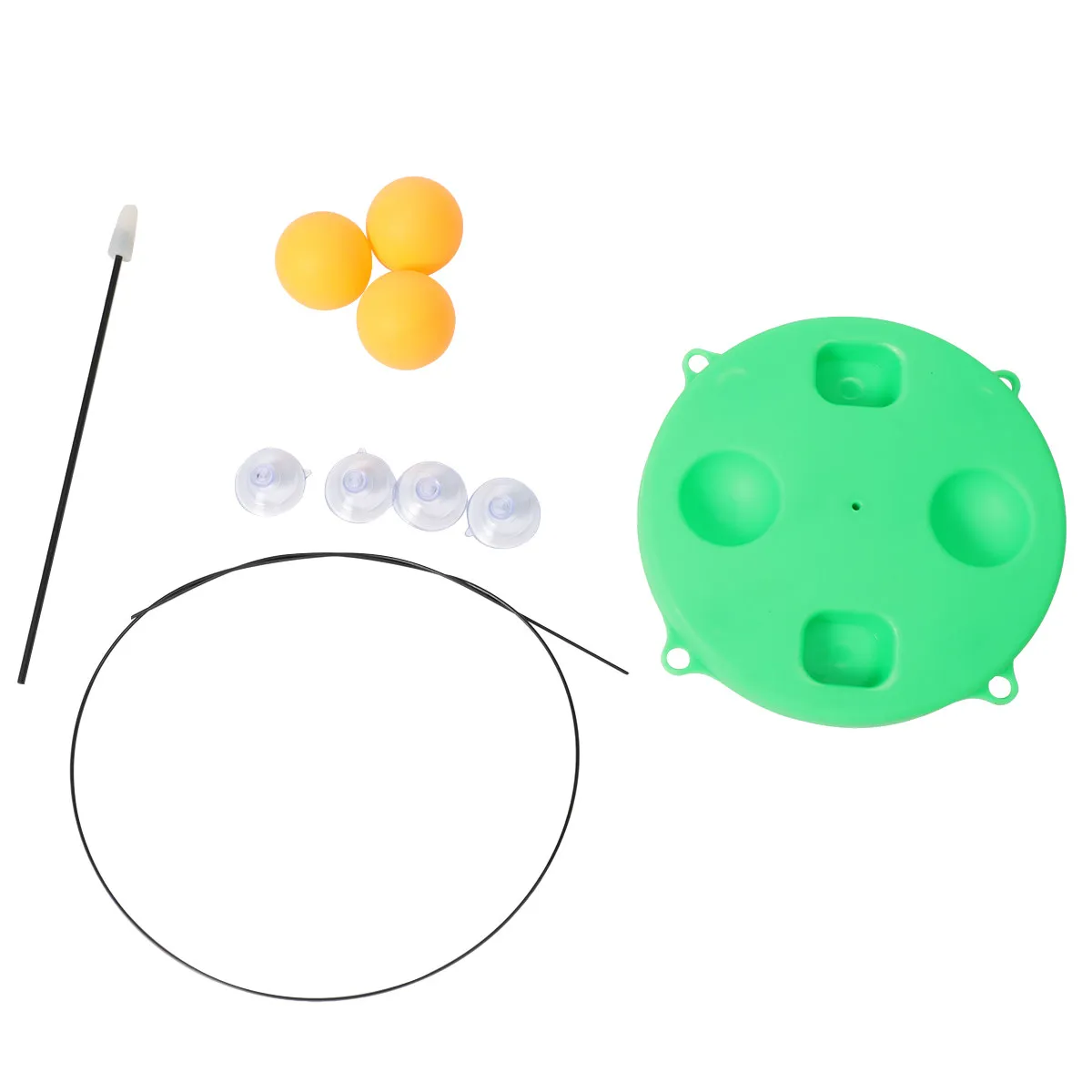 

1Set Table Tennis Trainer Elastic Training Tool No Table Needed Personal Reflex Educational Plaything Outdoor Sports
