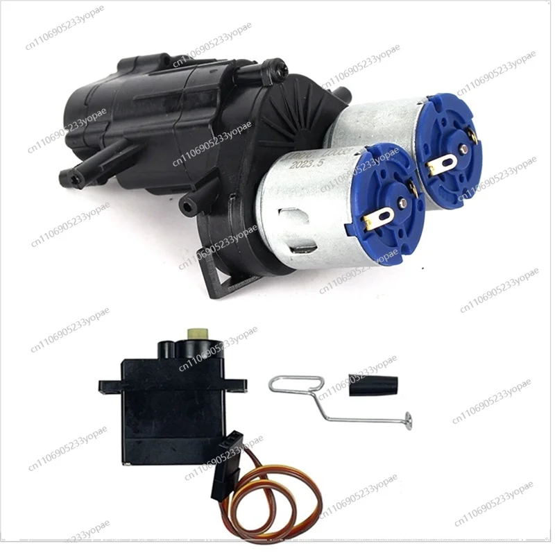 

DELAM-1 шт. коробка передач, изменение скорости, металлические + пластиковые аксессуары для радиоуправления для LDRC P06 LD-P06 LD1201 Unimog 1/12, обновление радиоуправляемого автомобиля