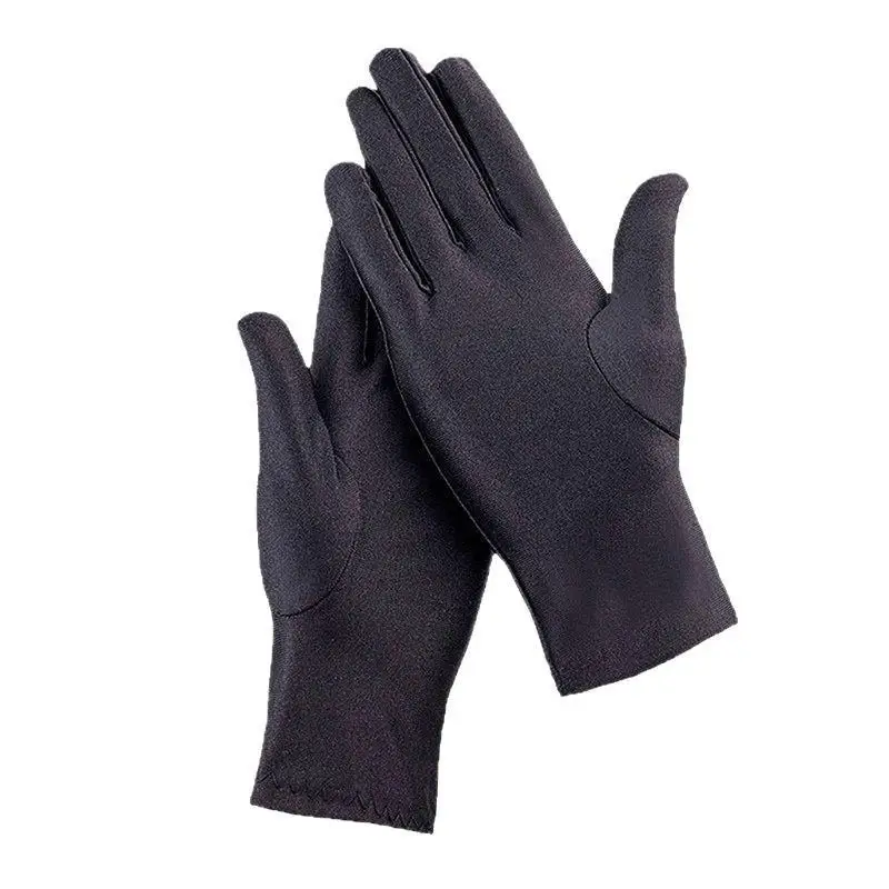 Modische Spandex-Elastizitätshandschuhe, Kurze Handschuhe für Partys, Abschlussbälle, Etikette, Aufführungen, Schmuckinspektion und Arbeit – Detail 5