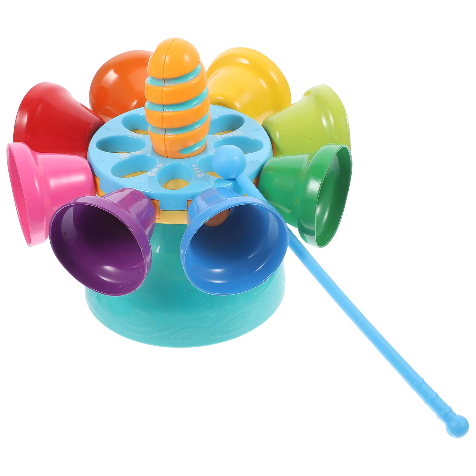 Rotating Bell Instrument Exploring Instruments Children Music Toy The Preschool Sensory Steel Sheet Kid Percussion Fun Musical