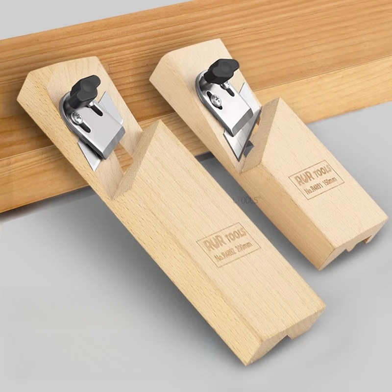 Woodworking Trimming Plane Steel Blade V Chamfering Device for Durable Gypsum Board Beech Bevel Straight Edge Trimming Scraper