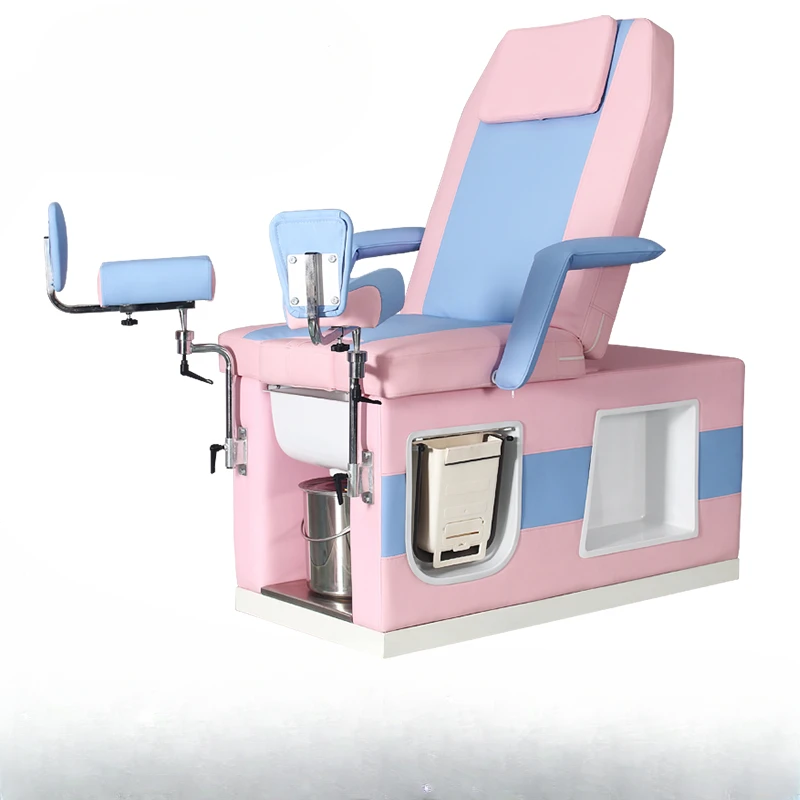 Gynecological examination bed, gynecological private bed, maternity bed, hospital outpatient gynecology examination