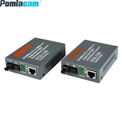 Le convertisseur populaire HTB-3100 de médias de WDM de convertisseur de commutateur d'Ethernet gaspille le convertisseur optique de médias de fibre monomode 1310/1550nm