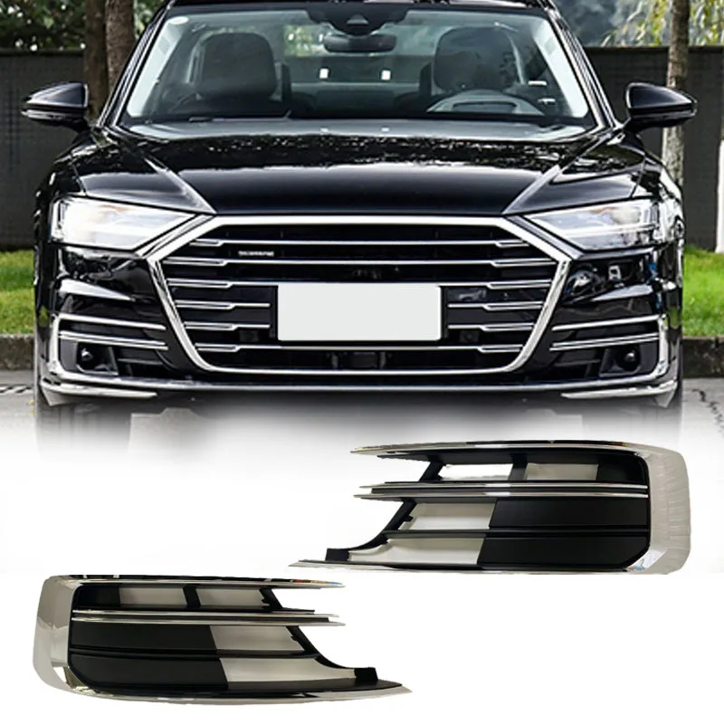 

Racing Grills For Audi A8 Fog Light Frame 2018 2019 2020 2021 2022 Models A8 D5 Fog Light Frame Acc Cover