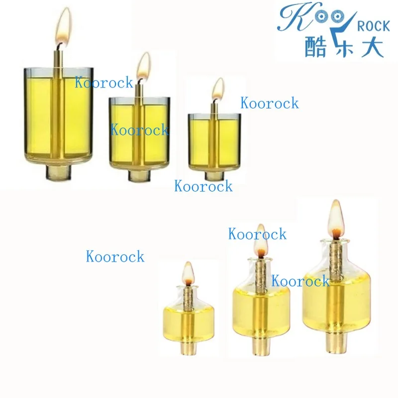 High-Transparency Multi-Size Glass Cup & Holder for Aromatic Candles and Oil Lamps: Perfect for Hanukkah 15 19 22 25 29 30mm