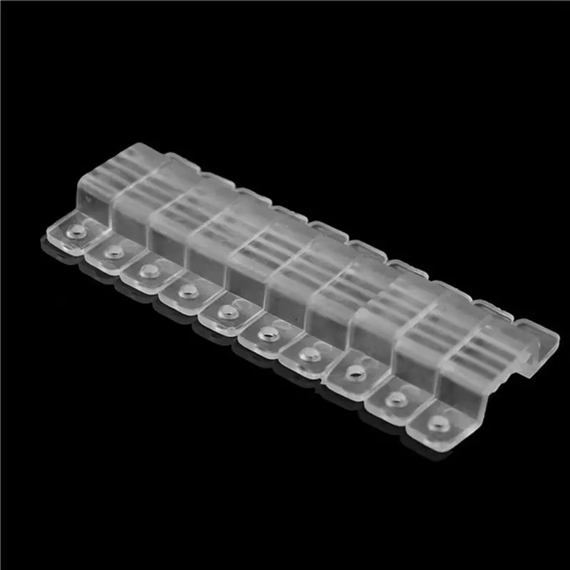 Led Light Strip Mounting Clip 5730 / 2835 / 5050 Mounting Holder Translucent Snap (Width 14Mm, 200 Pieces)