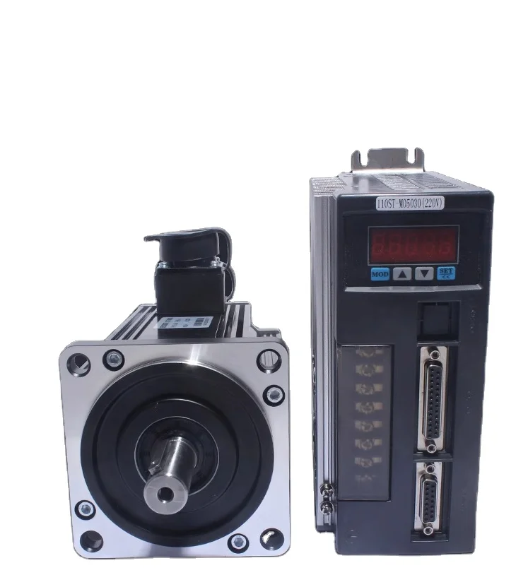 

130ST-M07725 AC Servo Motor Set 7.7N.M 2000W with Driver AASD-30A 2500RPM 220V