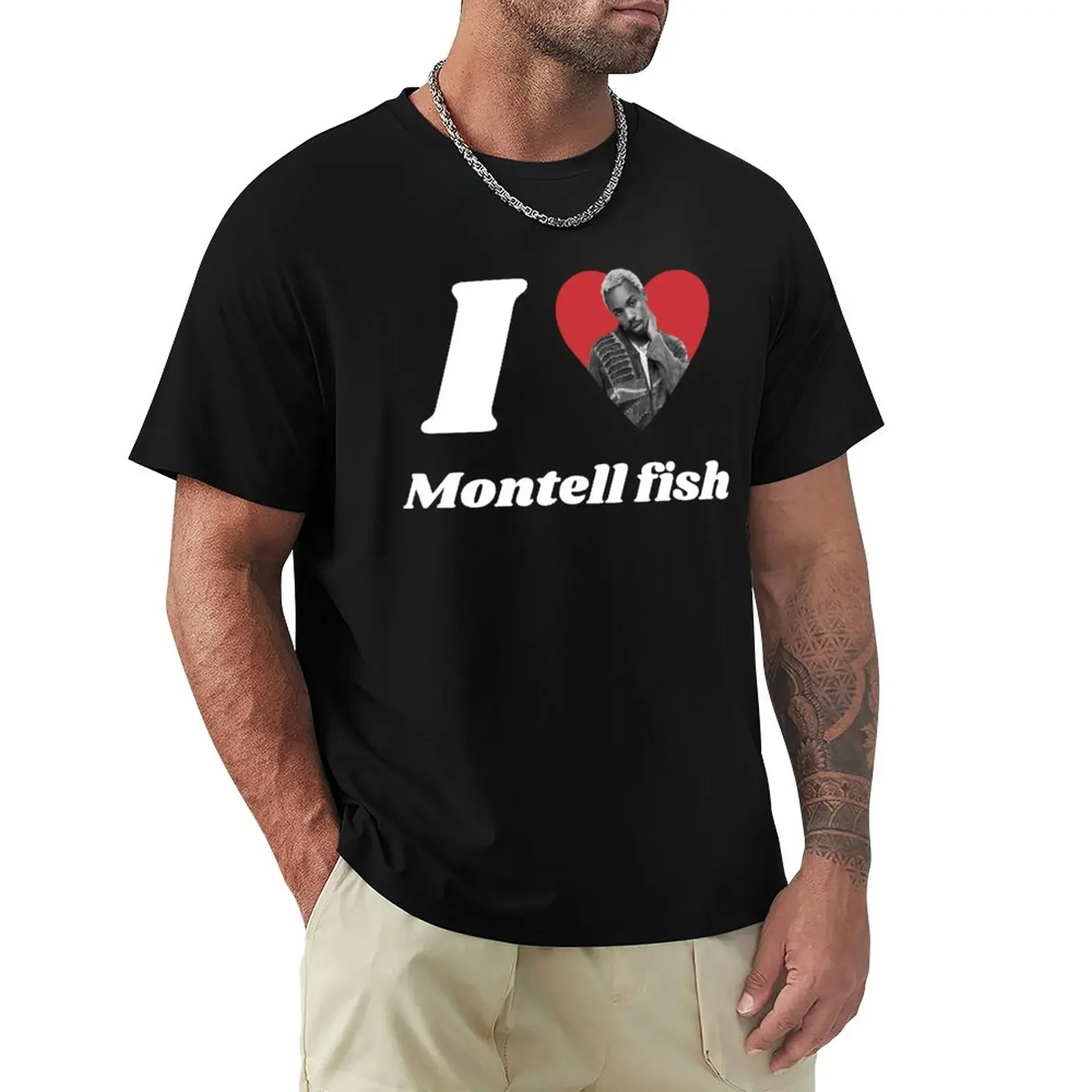 Montell Fish T-Shirt kawaii clothes sports fan t-shirts new edition t shirt oversized t shirts mens plain t shirts