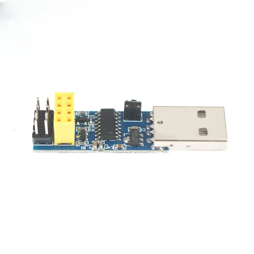 CH340C WIFI وحدة تنزيل ESP-01 ESP01S مبرمج محول USB إلى ESP8266 لوحة تطوير لاسلكية تسلسلية لاردوينو
