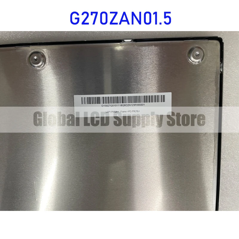 G270ZAN01.5 27.0 Inch Industrial LCD Display Screen Panel Original for Auo 51 Pins Connector Brand New 100% Tested