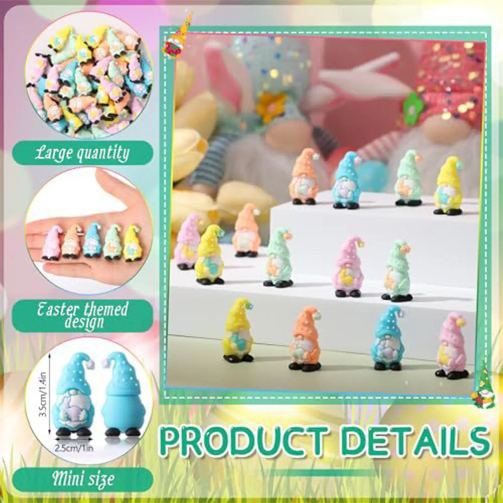

Миниатюрные гномы, 50 штук, из ПВХ, милые миниатюрные скульптуры, декор для цветочных горшков, статуэтки гномов для дома, улицы, двора, газона, сада, патио