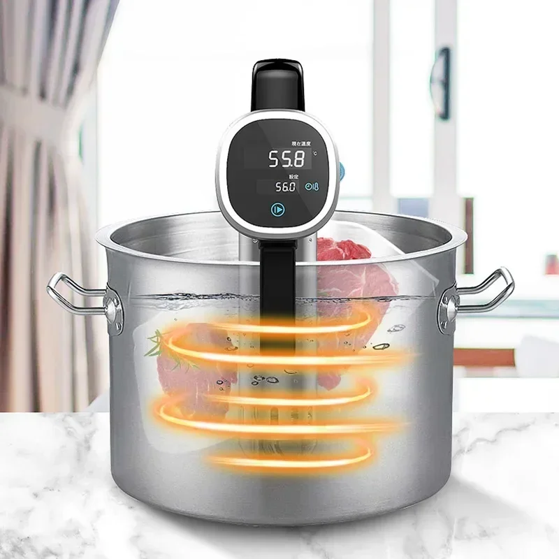 آلة طهي بطيئة درجة حرارة منخفضة Sous Vide لتجهيز الأغذية ، ستيك ستيك ستيك ، جزيئي ، منزلي ، تجاري