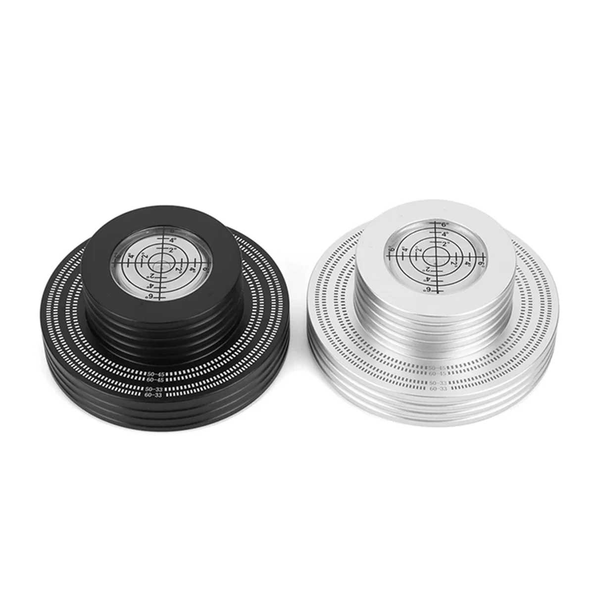 Peso record LP Vinile Morsetto per dischi Livello Giradischi Stabilizzatore Vibrazione Accessori per giocatori Argento