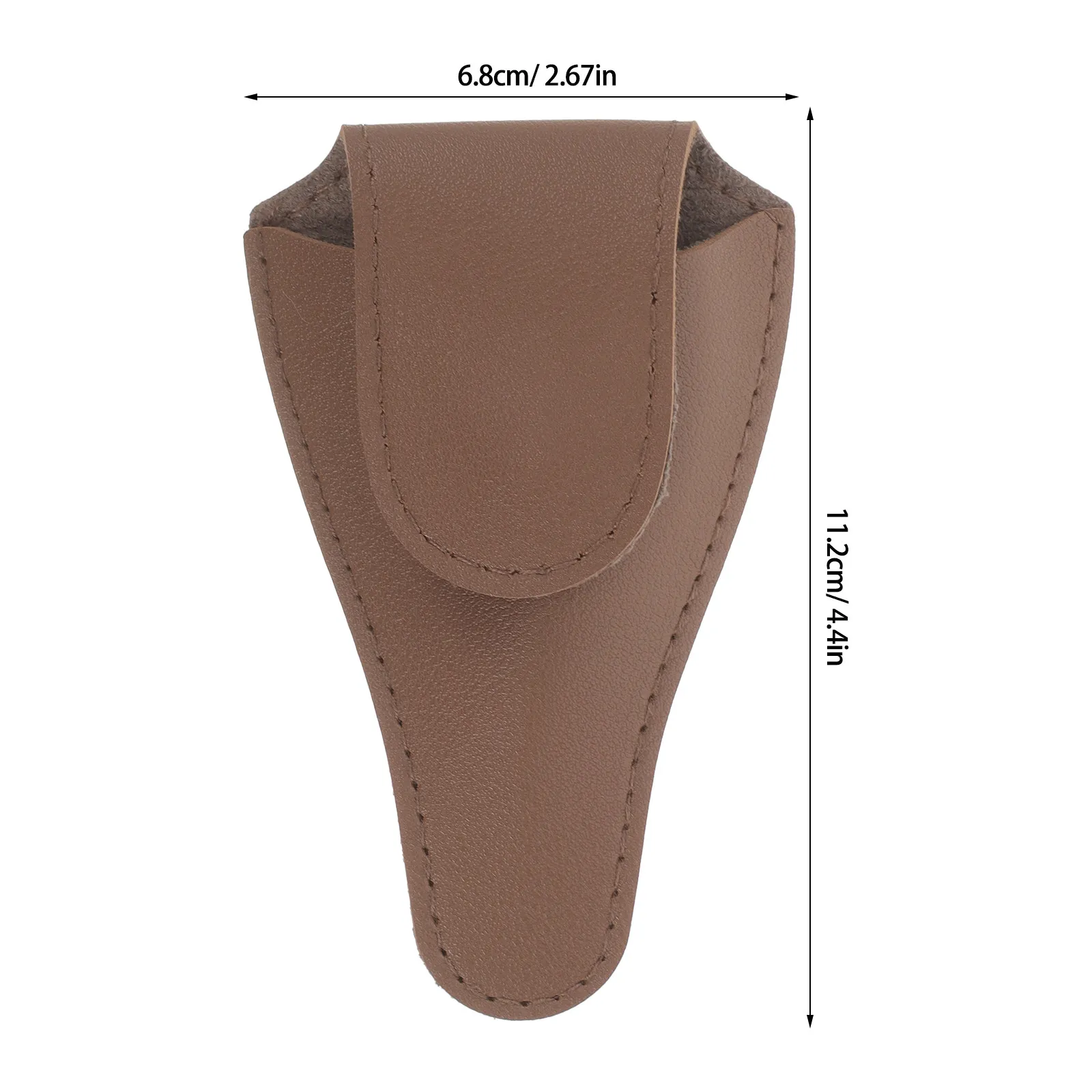 Funda Protectora para Tijeras de Cutículas, Estuche de PU Suave para Cortaúñas, Portaherramientas de Manicura y Pedicura, Funda para Tijeras de Cutículas