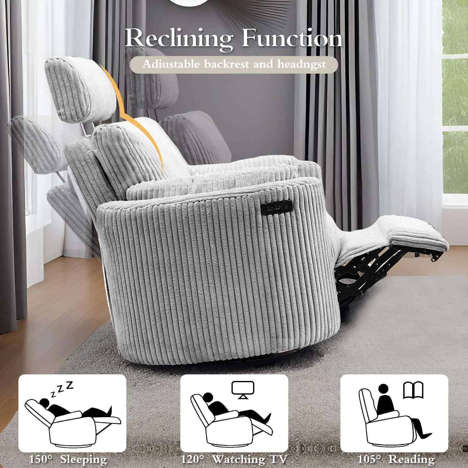 Thumbnail 4 - #11 Latest Recliner Chairs Offers