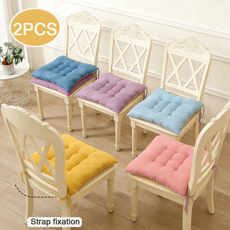 

Newest 30/40/45/50 Dining Chair Seat Cushion Printed Thicken Round/square Ground Mat Non-slip Cushion Student Office Patio 의자 시트