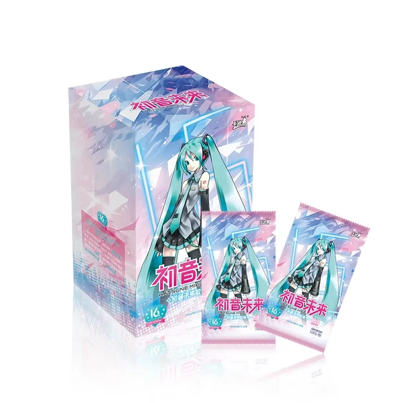 

Kawaii Virtual Singer Miku Collection Игровая карта Начальная упаковка День рождения Музыка Памятная полная коробка Подарок на день рождения для фанатов