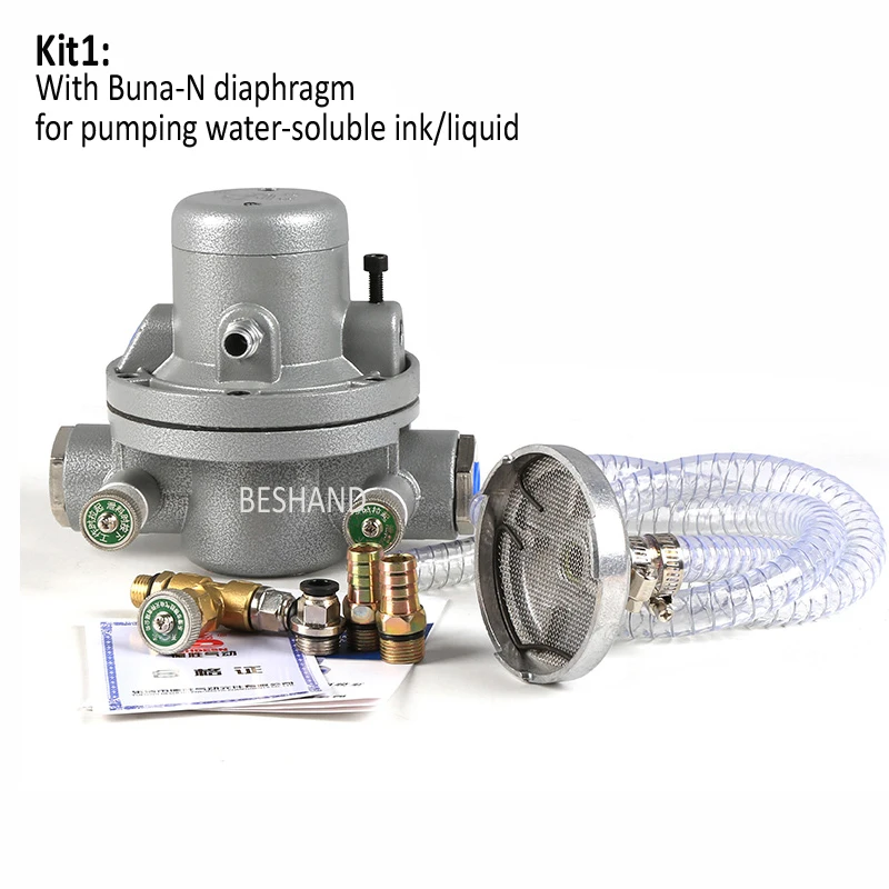 Druckluftbetriebene Einweg-Membranpumpe 15L/min Pneumatische Membranpumpe für Tintenpumpen und Druckmaschinen – Detail 4