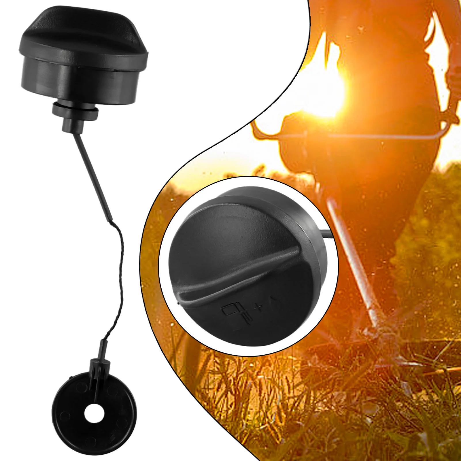 Fuel Cap for FS74 FS75 FS76 For FS80 FS81 FS85 FS86 FS88 FS106 FS108 Replacement Part Suitable for Brush Cutters and Trimmers
