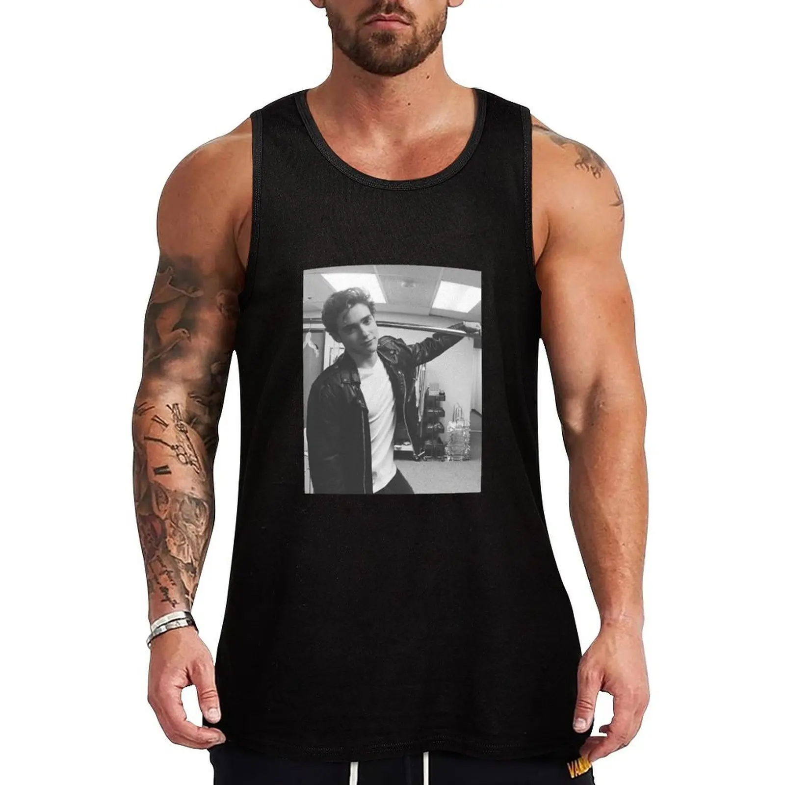 Joshua Bassett Tank Top Work Casual Tank Top Durable Sleeveless Top